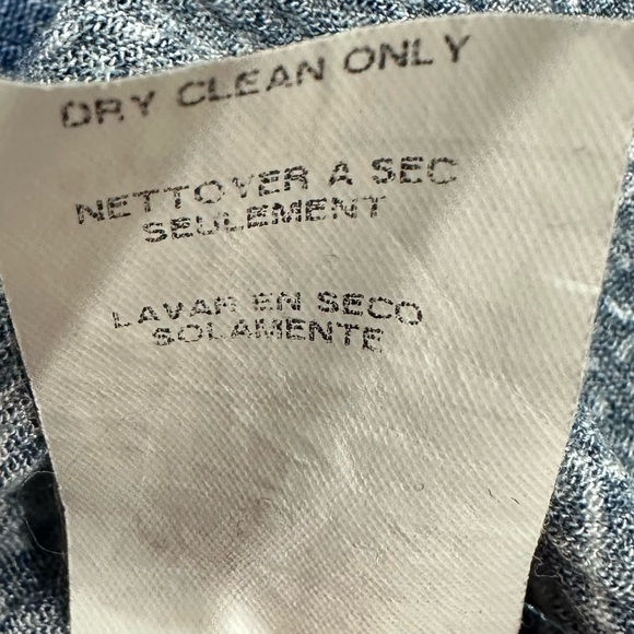 Karen Kane Bali blue abstract midi skirt button front XS - Picture 8 of 9